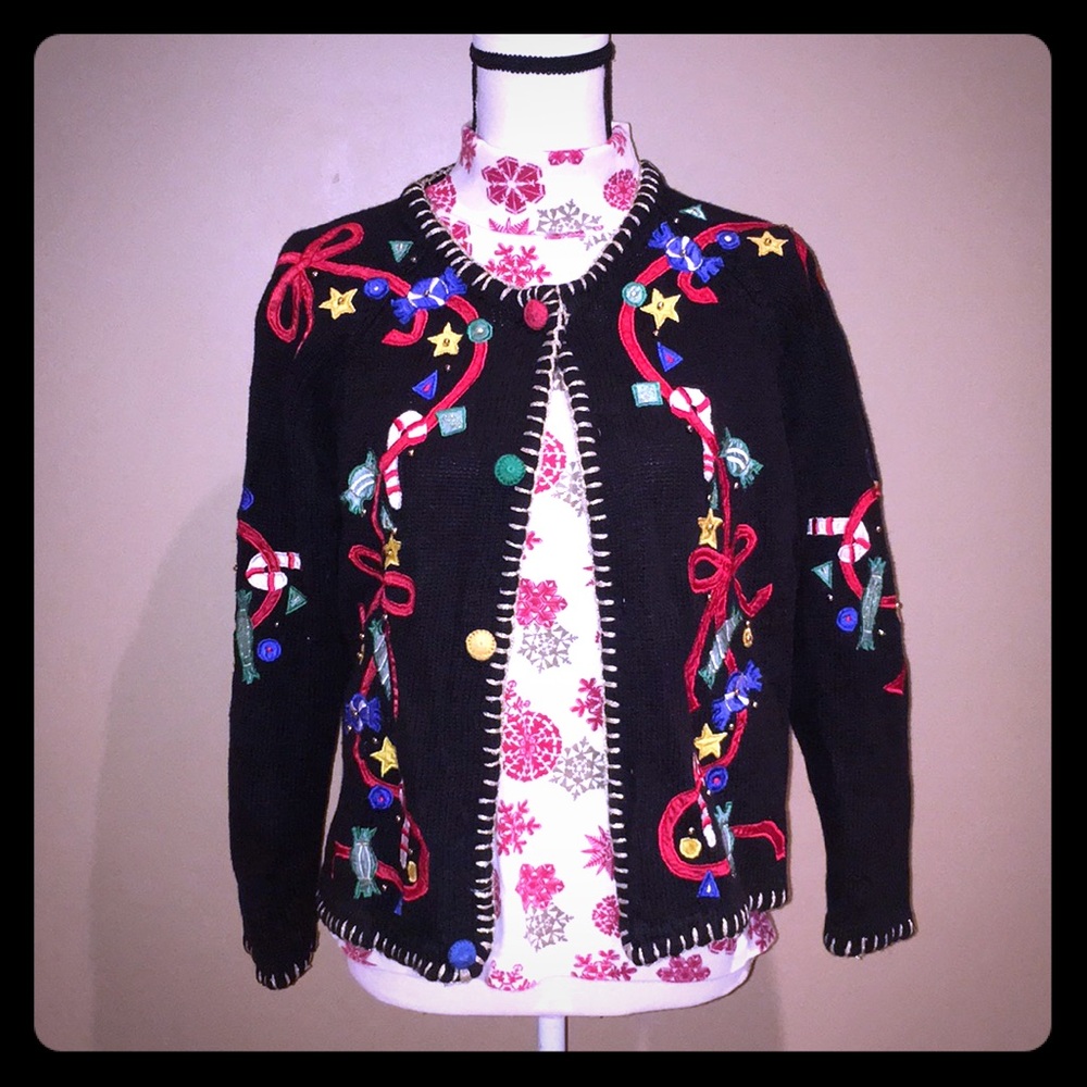 Ugly Christmas Sweater Cardigan